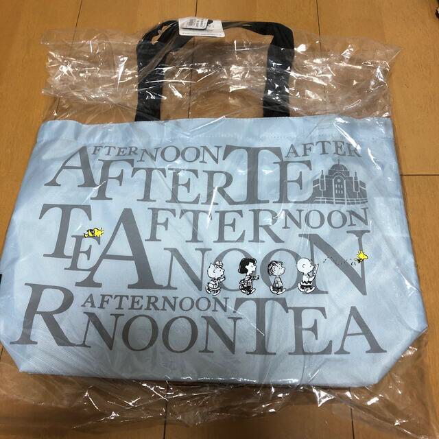 AfternoonTea(アフタヌーンティー)のafternoon tea スヌーピー  ロゴバック レディースのバッグ(エコバッグ)の商品写真