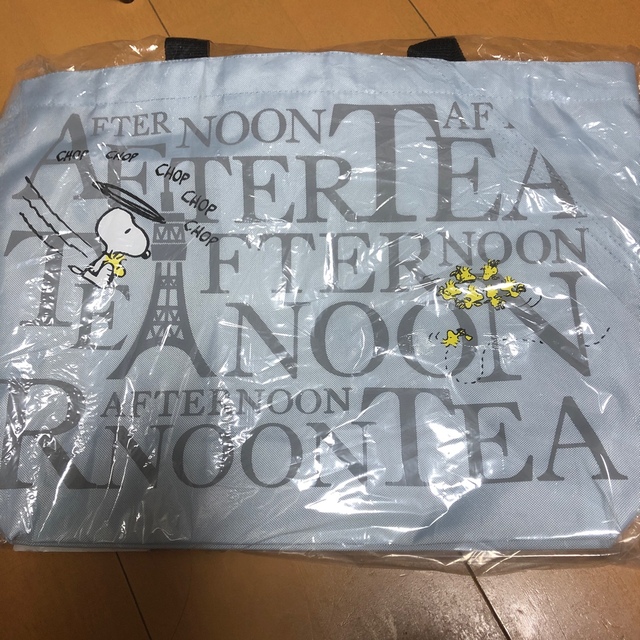 AfternoonTea(アフタヌーンティー)のafternoon tea スヌーピー  ロゴバック レディースのバッグ(エコバッグ)の商品写真