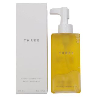 スリー(THREE)の【新品未使用】THREE スリー バランシング クレンジングオイルR 185ml(クレンジング/メイク落とし)