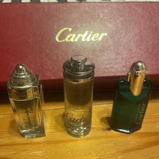 カルティエ(Cartier)のままままま様専用！箱付きCartierカルティエの香水3種セット！(香水(女性用))