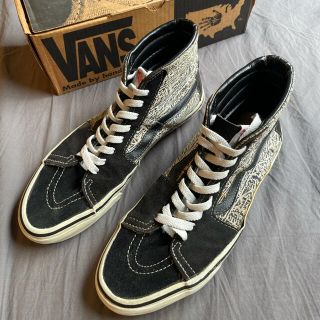 80s USA製 VANS SK8 HI 26.5cm