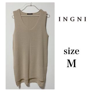 イング(INGNI)の＊値下げ＊  イング  INGNI  ワンピース  サマーニット  ノースリーブ(ミニワンピース)