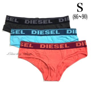 ディーゼル(DIESEL)の【未使用】DIESEL ディーゼル ショーツ S 3枚セット ピンク 水色 黒(ショーツ)