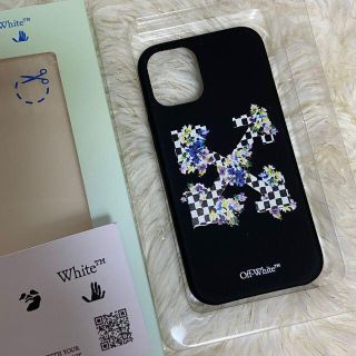 オフホワイト(OFF-WHITE)の新品・箱付き☆Off-White☆iPhone12 mini用 ケース(iPhoneケース)