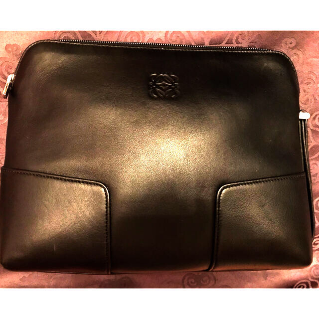 ♡LOEWE♡ クラッチバッグ ブラック ロエベ 【本物新品保証