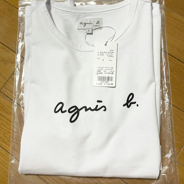 agnes b.(アニエスベー)のアニエスベー　Tシャツ　Mサイズ レディースのトップス(Tシャツ(半袖/袖なし))の商品写真