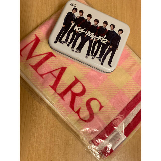 Kis-My-Ft2(キスマイフットツー)のNeo様専用です。キスマイ　MARSタオル　チョコ缶セット エンタメ/ホビーのタレントグッズ(アイドルグッズ)の商品写真