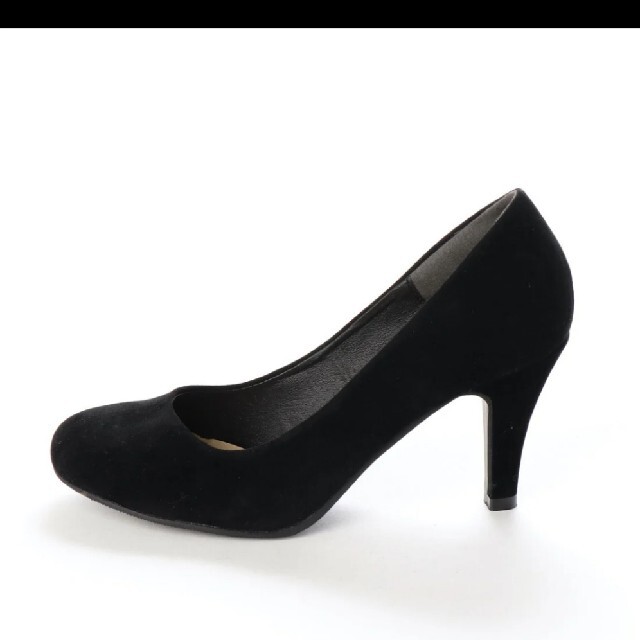 パンプス　スエード素材　黒　L　23.5～24 レディースの靴/シューズ(ハイヒール/パンプス)の商品写真