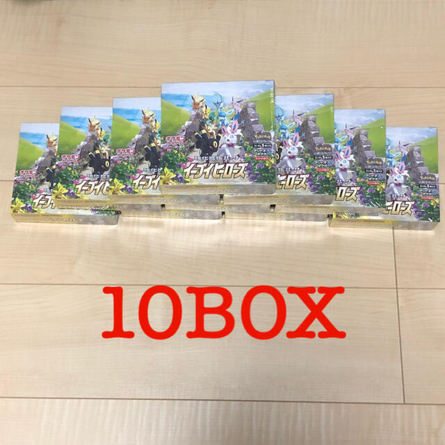 シュリンク付き　イーブイヒーローズ　強化拡張パック　10BOX