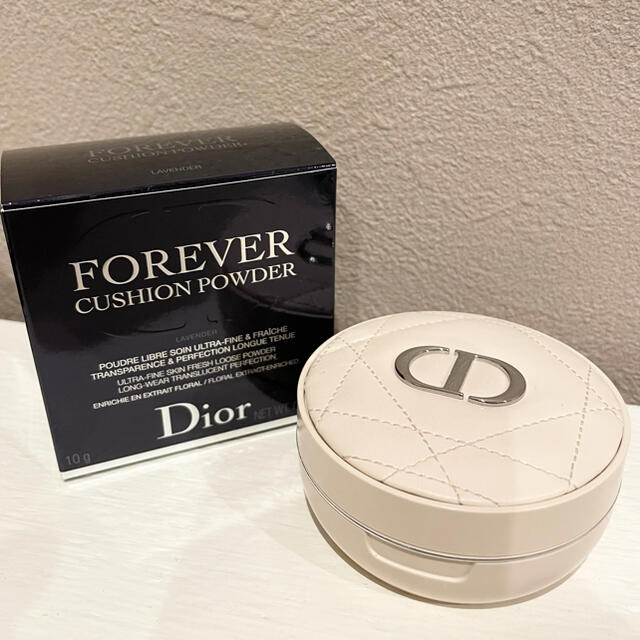 コスメ/美容Dior ディオールスキン フォーエバークッション パウダー ラベンダー