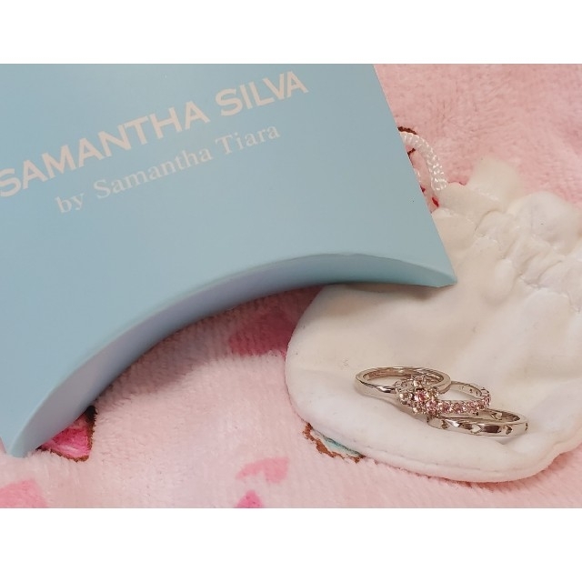 Samantha Silva - 値下げ サマンサシルヴァ💗3連リング ピンク