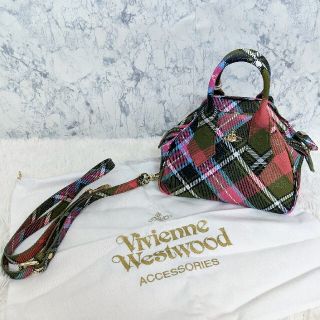 ヴィヴィアンウエストウッド(Vivienne Westwood)の【タグ付き新品】ヴィヴィアンウエストウッド ヤスミンバッグ ダービーチェック(ハンドバッグ)