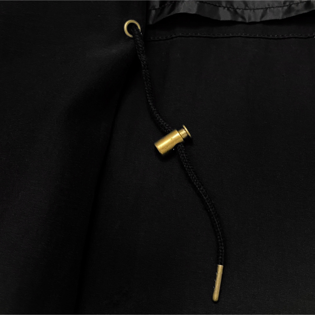 ENOF イナフ long coat ロング トレンチ コート ブラック 黒 Lの ENOF イナフ long coat ロング トレンチ コート ブラック 黒 Lの