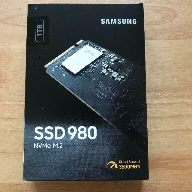 新品未開封 Samsung SSD 980 1TB M.2