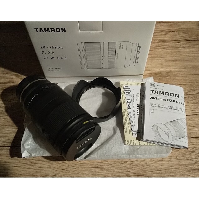 TAMRON タムロン 28-75mm F/2.8 Di III RXD