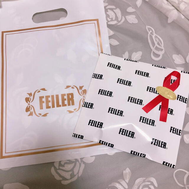 FEILER ハイジ サイドポーチ グレースピンク ラッピング済