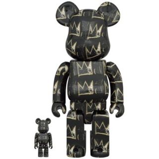 メディコムトイ(MEDICOM TOY)のBE@RBRICK JEAN-MICHEL BASQUIAT #8 ベアブリ(その他)