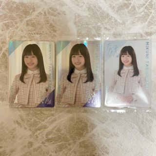 バンダイ(BANDAI)の日向坂46 ローソン 高橋未来虹 ウエハース レア ノーマル(アイドルグッズ)