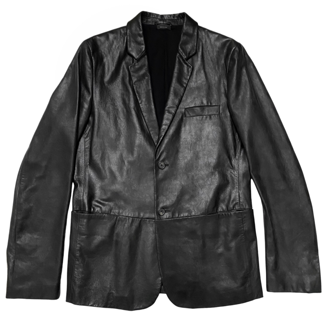 JIL SANDER - JIL SANDER ジル サンダー 本革 レザー ジャケット JIL SANDER - JIL SANDER ジル サンダー 本革 レザー ジャケット