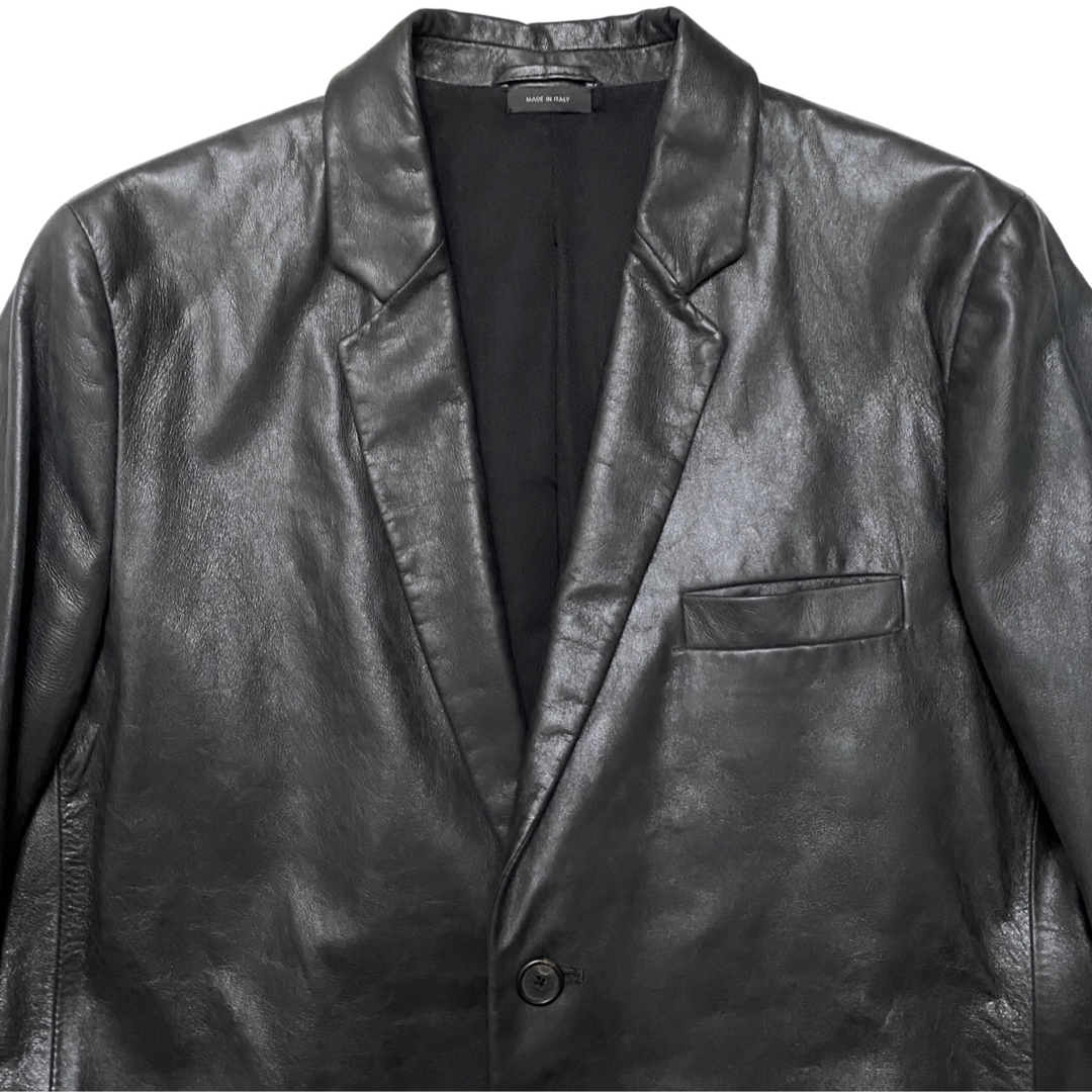 JIL SANDER - JIL SANDER ジル サンダー 本革 レザー ジャケット JIL SANDER - JIL SANDER ジル サンダー 本革 レザー ジャケット