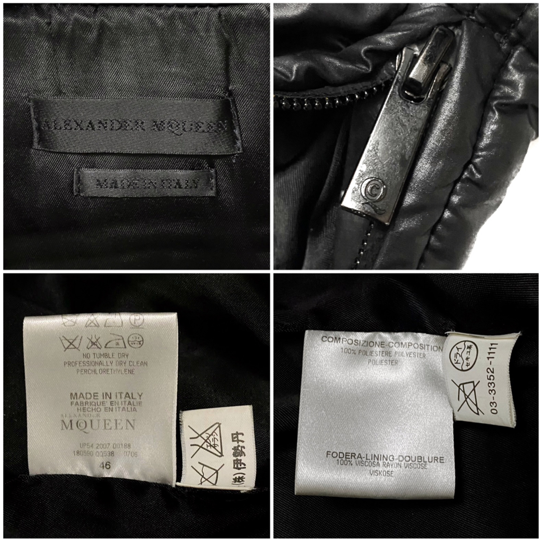 Alexander McQueen(アレキサンダーマックイーン)のALEXANDER McQUEEN アレキサンダーマックイーン ダウンジャケット メンズのジャケット/アウター(ダウンジャケット)の商品写真