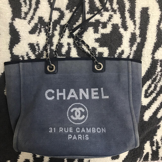 CHANEL - 最終値下げ💖💖💖CHANEL♦︎DEAUVILLE♦︎キャンバストートの ...