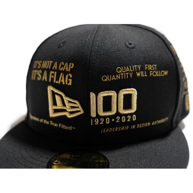 ニューエラ★100周年ロゴ 7 1/8 キャップ 59FIFTY 帽子 限定 3