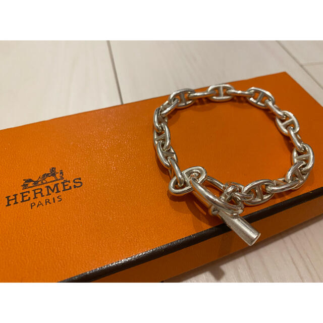 Hermes(エルメス)のChaine dAncre エルメス　シェーヌダンクル　PM メンズのアクセサリー(ブレスレット)の商品写真