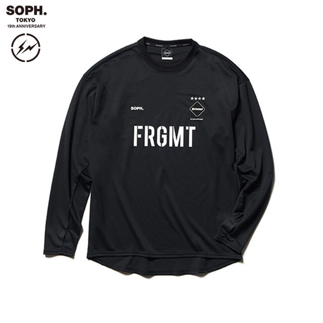 XL FCRB FRAGMENT L/S TRAINING TOP ロンTタグサイズ