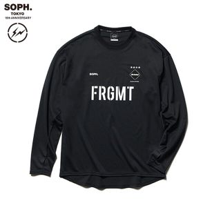 エフシーアールビー(F.C.R.B.)のXL FCRB FRAGMENT L/S TRAINING TOP ロンT (Tシャツ/カットソー(七分/長袖))