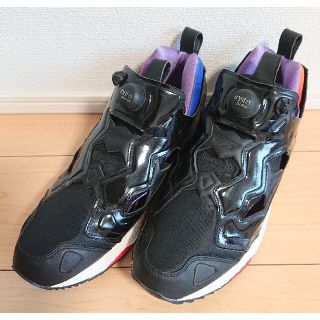 リーボック(Reebok)の28 Reebok UNDEFEATED INSTAPUMP FURY 黒(スニーカー)