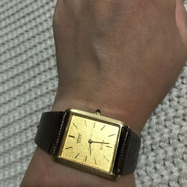 SEIKO(セイコー)の【美品】【ヴィンテージ】SEIKO セイコー　DOLCE ドルチェ メンズの時計(腕時計(アナログ))の商品写真