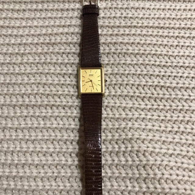 SEIKO(セイコー)の【美品】【ヴィンテージ】SEIKO セイコー　DOLCE ドルチェ メンズの時計(腕時計(アナログ))の商品写真
