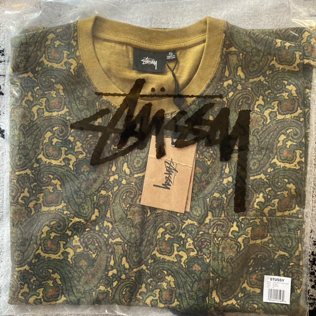 Stussy Union paisley pocket crew tee XL