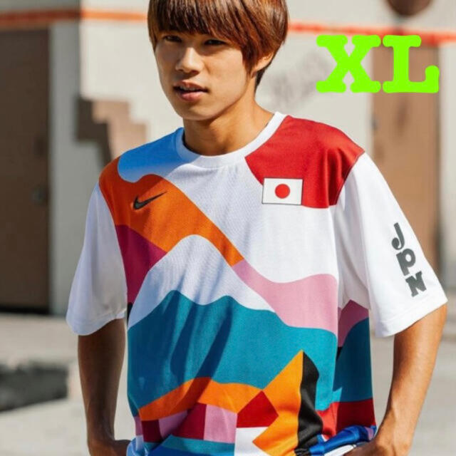 NIKE(ナイキ)のXL NIKE SB PARRA CREW JERSEY JAPAN 選手着用 メンズのトップス(Tシャツ/カットソー(半袖/袖なし))の商品写真