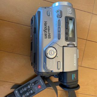 ソニー(SONY)のsony handycam video hi8 ccd-tr2 付属品なし(ビデオカメラ)