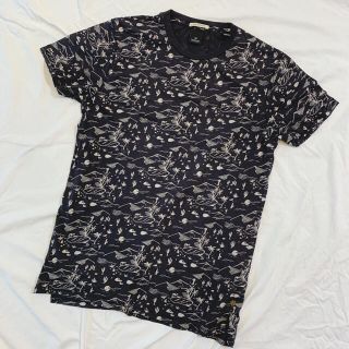 スコッチアンドソーダ(SCOTCH & SODA)の美品☆スコッチアンドソーダ☆柄Tシャツ(Tシャツ/カットソー(半袖/袖なし))