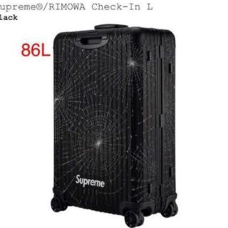 シュプリーム(Supreme)のSupreme 2019FW RIMOWA Check-In L 86L(トラベルバッグ/スーツケース)