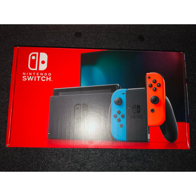 極美品　ニンテンドースイッチ　本体　ネオンブルーレッド　Switch本体通常版色