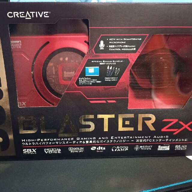 Creative Sound BlasterZX サウンドカード