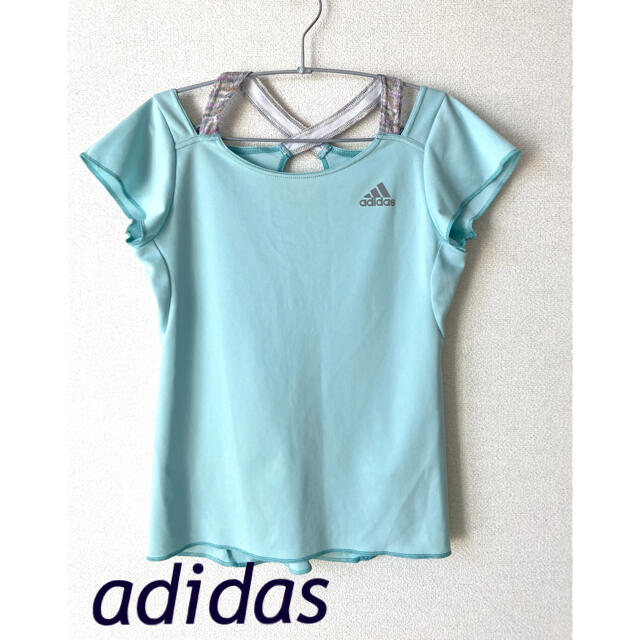 adidas(アディダス)のadidas アディダス Tシャツ トップス ヨガ ランニングウェア レディースのトップス(Tシャツ(半袖/袖なし))の商品写真