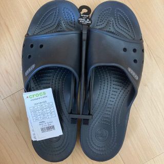 クロックス(crocs)のラス2   ブラック　28 スライド　クロックス(サンダル)