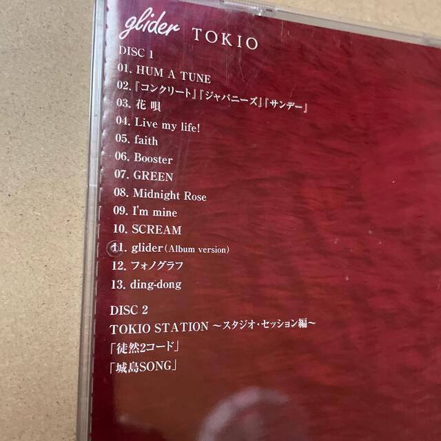 UNIVERSAL ENTERTAINMENT(ユニバーサルエンターテインメント)のTOKIO glider[ 初回限定盤A ] 2CD エンタメ/ホビーのCD(ポップス/ロック(邦楽))の商品写真