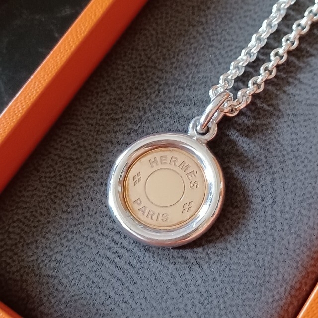 Hermes - 美品 HERMES エルメス セリエ コイン ネックレス の通販 by