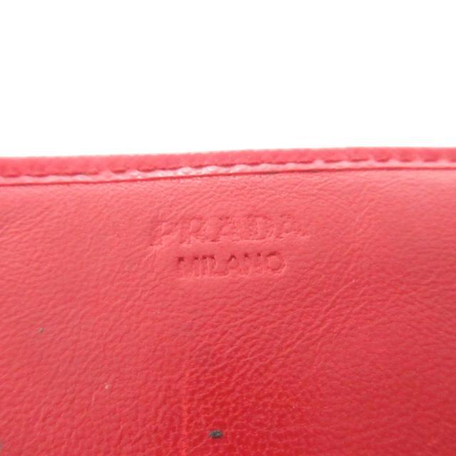 PRADA(プラダ)のPRADA(プラダ) 長財布 - レッド リボン レディースのファッション小物(財布)の商品写真