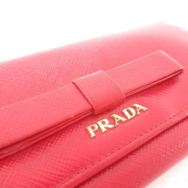 PRADA(プラダ)のPRADA(プラダ) 長財布 - レッド リボン レディースのファッション小物(財布)の商品写真