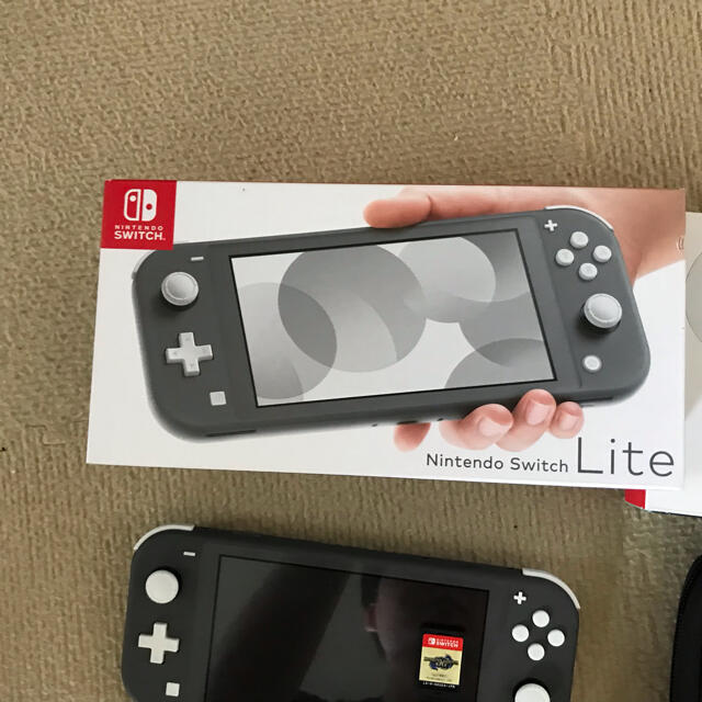 Nintendo Switch Liteグレー　モンスターハンターセット