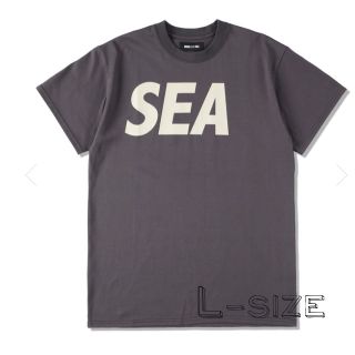 WIND AND SEA Tシャツ CHARCOAL Lサイズ(Tシャツ/カットソー(半袖/袖なし))