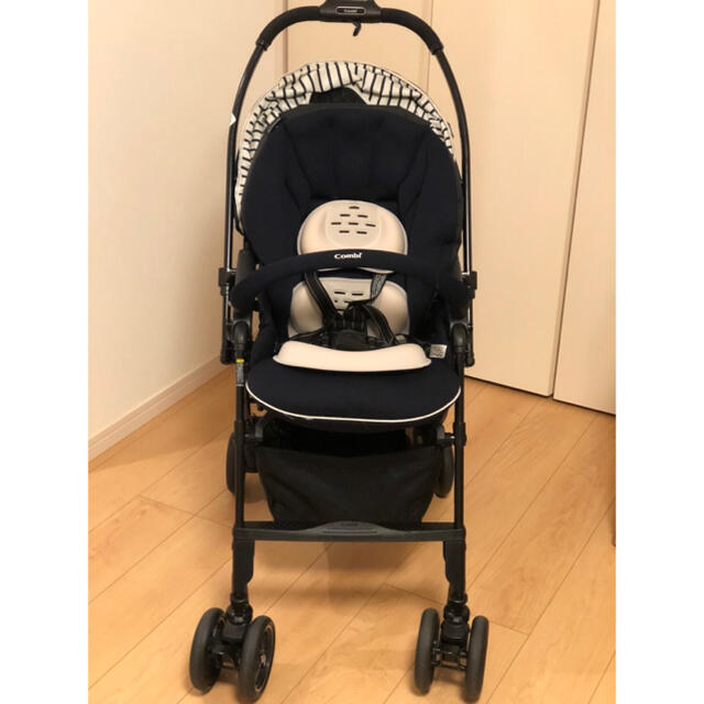 ベビーカー コンビ Combi スゴカルハンディ エッグショック ネイビー
