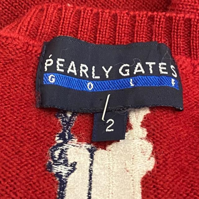 PEARLY GATES(パーリーゲイツ)のパーリーゲイツ 長袖セーター サイズ2 M - メンズのトップス(ニット/セーター)の商品写真